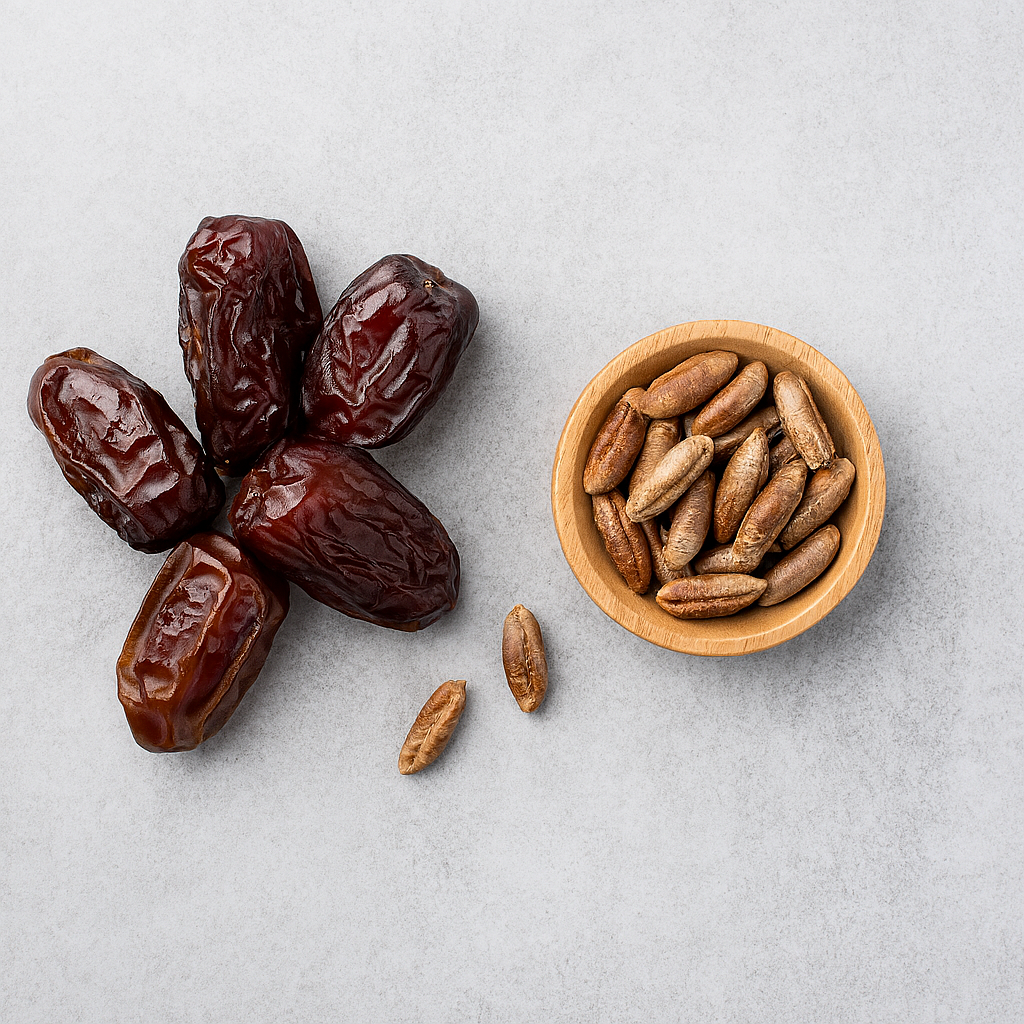 خواص شگفت‌انگیز هسته خرما 